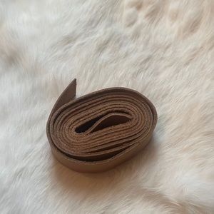 Vintage leather belt